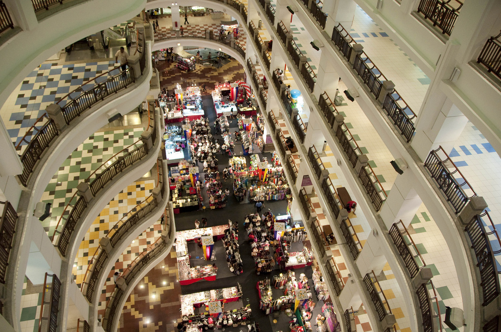Berjaya Times Square, the 13th largest shopping mall in the world