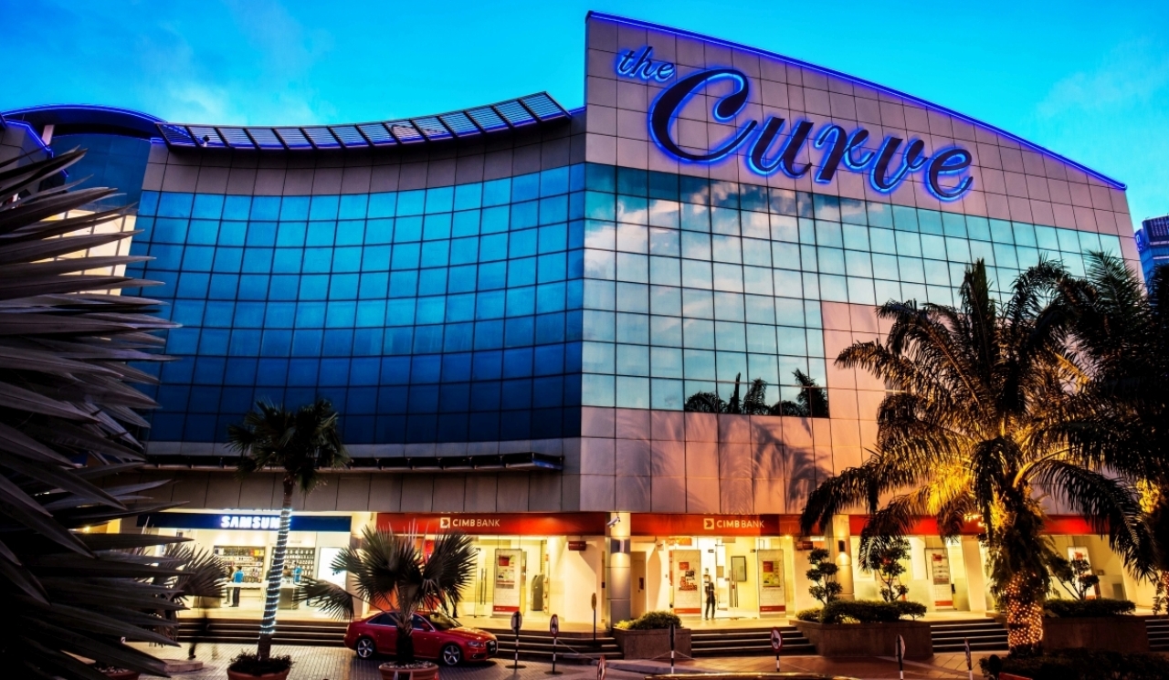 The Curve shopping mall in Kuala Lumpur, Malaysia